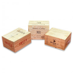 Cassette in legno per 6...